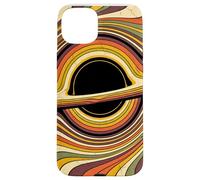 Retro 70s Black Hole Physics Astrophysicist Universe Space Case for iPhone 15 Plus
