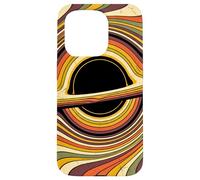 Retro 70s Black Hole Physics Astrophysicist Universe Space Case for iPhone 15 Pro