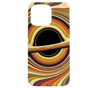 Retro 70s Black Hole Physics Astrophysicist Universe Space Case for iPhone 15 Pro Max