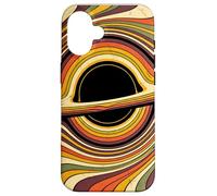 Retro 70s Black Hole Physics Astrophysicist Universe Space Case for iPhone 16