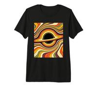 Retro 70s Black Hole Physics Astrophysicist Universe Space Premium T-Shirt
