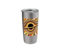 Retro 70s Black Hole Physics Astrophysicist Universe Space Stainless Steel Insulated Tumbler