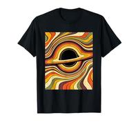 Retro 70s Black Hole Physics Astrophysicist Universe Space T-Shirt