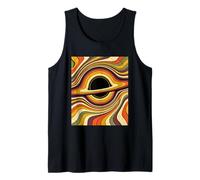 Retro 70s Black Hole Physics Astrophysicist Universe Space Tank Top