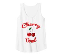 Retro 70s Cherry Bomb Vintage Style Cute T-Shirt Tank Top