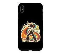 Retro 70s Disco Dancer, Vintage Funky Groove Case for iPhone XS Max