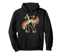 Retro 70s Disco Dancer, Vintage Funky Groove Pullover Hoodie