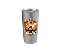 Retro 70s Disco Dancer, Vintage Funky Groove Stainless Steel Insulated Tumbler