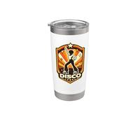 Retro 70s Disco Dancer, Vintage Funky Groove Stainless Steel Insulated Tumbler