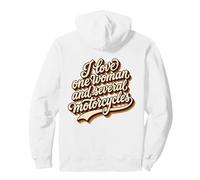 Retro 70s I Love One Woman And Several Motorcycles Pullover Hoodie
