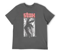 Retro 70s Soul Music-Inspired Graphic T-Shirt for Men and Women, Vintage Record Label Style Funk Tee Shirt Dark Gray-Style S