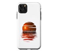 Retro 70s Sunset Palm Trees Vintage Tropical Beach Graphic Case for iPhone 11 Pro Max