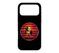 Retro 70s Sunset Palm Trees Vintage Tropical Beach Graphic Case for iPhone 17 Pro Max