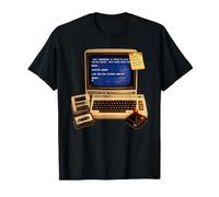 Retro 8 Bit Computer Funny Vintage Design for Programmers T-Shirt