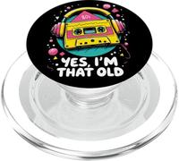 retro 80s 90s costume yes i'm that old PopSockets PopGrip for MagSafe