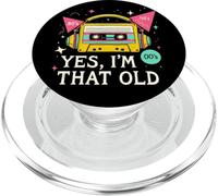 retro 80s 90s costume yes i'm that old PopSockets PopGrip for MagSafe