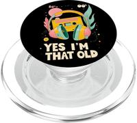 retro 80s 90s costume yes i'm that old PopSockets PopGrip for MagSafe