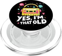 retro 80s 90s costume yes i'm that old PopSockets PopGrip for MagSafe
