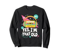 retro 80s 90s costume yes i'm that old Sweatshirt