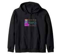 Retro 80s 90s streetwear Cat Mom Dad Ewww People Not a fan Zip Hoodie