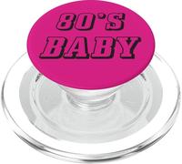 Retro 80's Baby Vintage style fans of the eighties PopSockets PopGrip for MagSafe