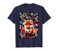 Retro 80s Fox Foxes Woman Child Girls Boys 60s Children T-Shirt