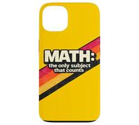 Retro 80s Math The Only Subject That Counts Case for iPhone 13