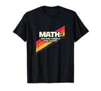 Retro 80s Math The Only Subject That Counts T-Shirt