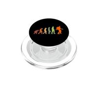 Retro 80s Music Disk-Jockey DJ Vinyl-record playing music PopSockets PopGrip for MagSafe