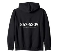 Retro 80s Music Nostalgia Pop Culture Classic Lyrics Gift Zip Hoodie