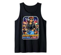 Retro 80s Vibe Night City Chill Tank Top