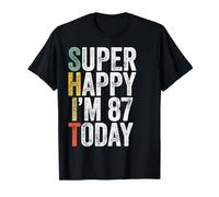 Retro 87 Years Old Vintage Funny 87th Birthday T-Shirt