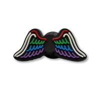 RETRO - 90s NEON Angel Wings - Pretty - Charms For Crocs/Shoes - PVC - SIGN