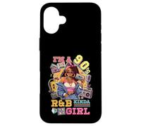 Retro 90s RNB Kinda Girl Boombox Nostalgia Case for iPhone 16 Plus