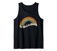 Retro 90s Style The Vibe is in Shambles Funny Vintage Tank Top