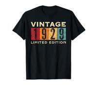 Retro 97 Year Old Vintage 1929 Limited Edition Birthday T-Shirt