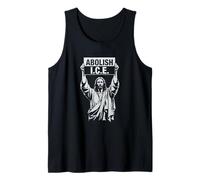 Retro Abolish ICE Jesus ICE for Men Women Tank Top