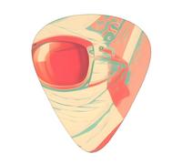 Retro abstract shades guitar picks in three different thicknesses, suitable for electric guitar and band players