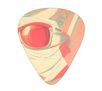 Retro Abstract Shades Guitar Plectrums Classical Triangle Bass Acoustic And Electric Guitar Plectrums For Guitarists 12 Pieces