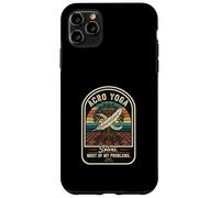 Retro Acro Yoga Solves Most Of My Problems Funny Yogi Case for iPhone 11 Pro Max