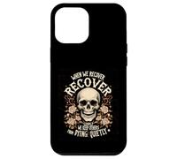 Retro Addiction Recovery Narcotics Anonymous Sobriety Skull Case for iPhone 12 Pro Max