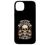 Retro Addiction Recovery Narcotics Anonymous Sobriety Skull Case for iPhone 14 Plus