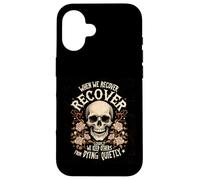 Retro Addiction Recovery Narcotics Anonymous Sobriety Skull Case for iPhone 16