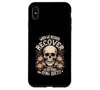 Retro Addiction Recovery Narcotics Anonymous Sobriety Skull Case for iPhone XS Max