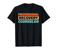 Retro Addiction - Recovery Vintage Substance Abuse Counselor T-Shirt