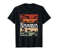 Retro Africa Namibia Safari Travel Namibia Tour T-Shirt