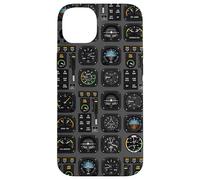 retro Airplane Cockpit Dashboard Aviation for pilot design Case for iPhone 14 Plus