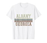 Retro Albany Georgia Value Graphic T-Shirt, Men, White, M