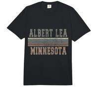 Retro Albert Lea Minnesota Comfort Colors Adult Heavyweight T-Shirt