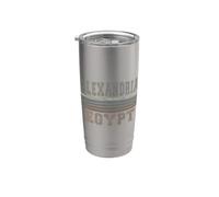 Retro Alexandria Egypt Stainless Steel Insulated Tumbler